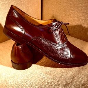 Mezlan Men’s Dress Shoes Size 14M Brown Handmade